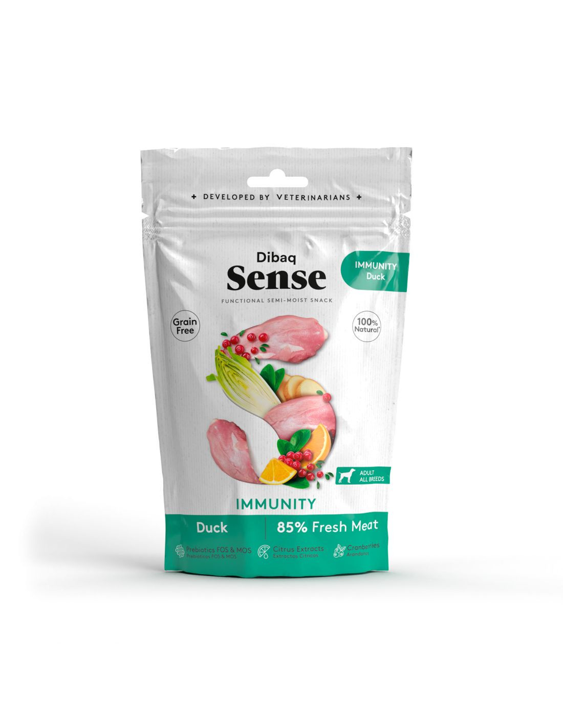 Snack Funcional Dibaq Sense Inmunity Pato para Perros