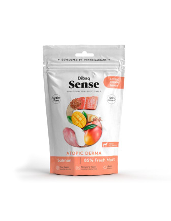 Snack Funcional Dibaq Sense Atopic Derma Salmón para Perros