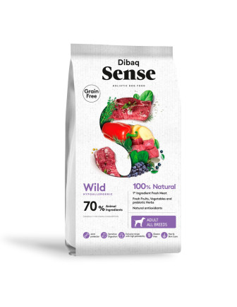 Alimento Dibaq Sense Wild Jabalí & Ciervo para Perro Adulto