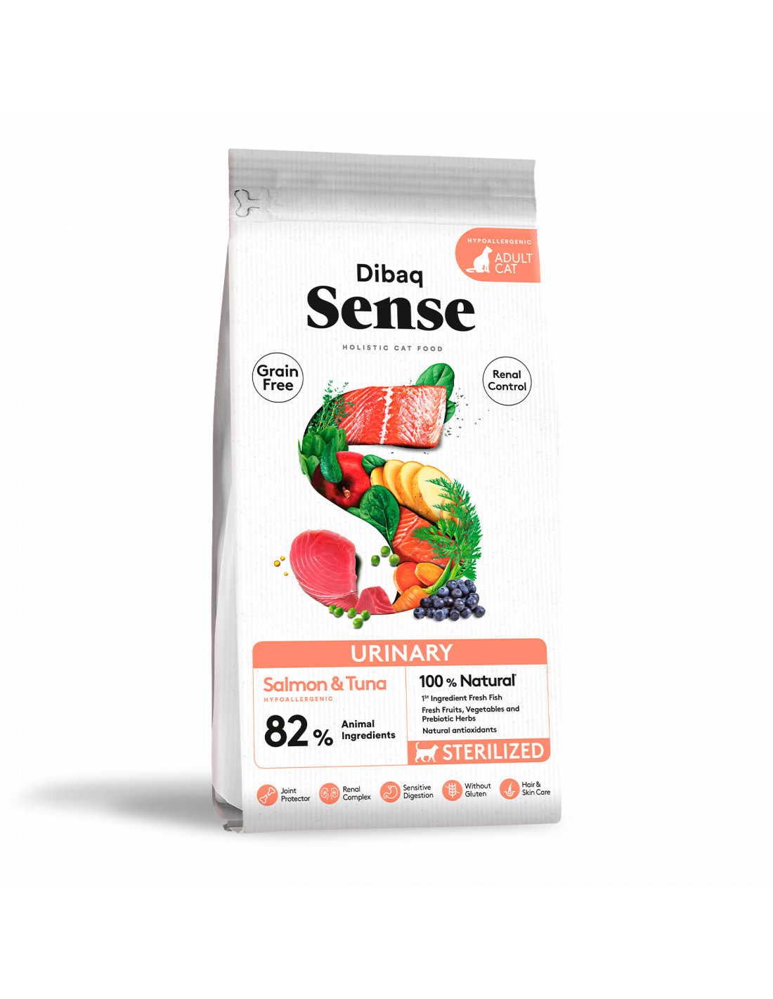 Alimento Dibaq Sense Urinary Salmón y Atún para Gatos