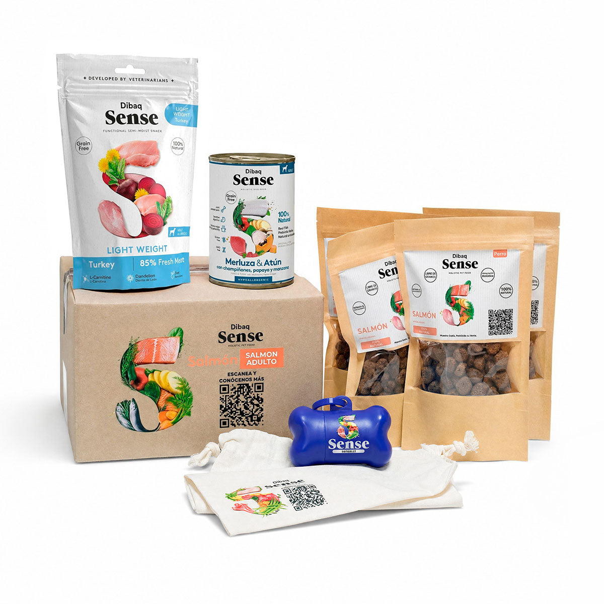 Try Pack Sense Dog Salmón