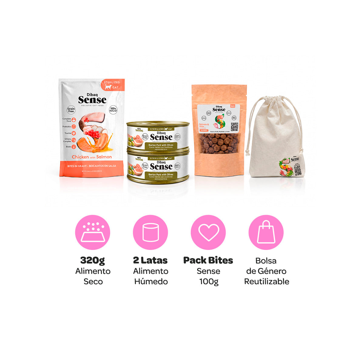 Try Pack Sense Cat Delicious