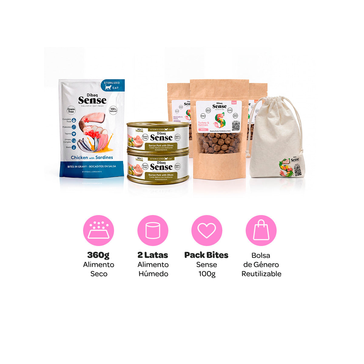 Try Pack Sense Cat Mix