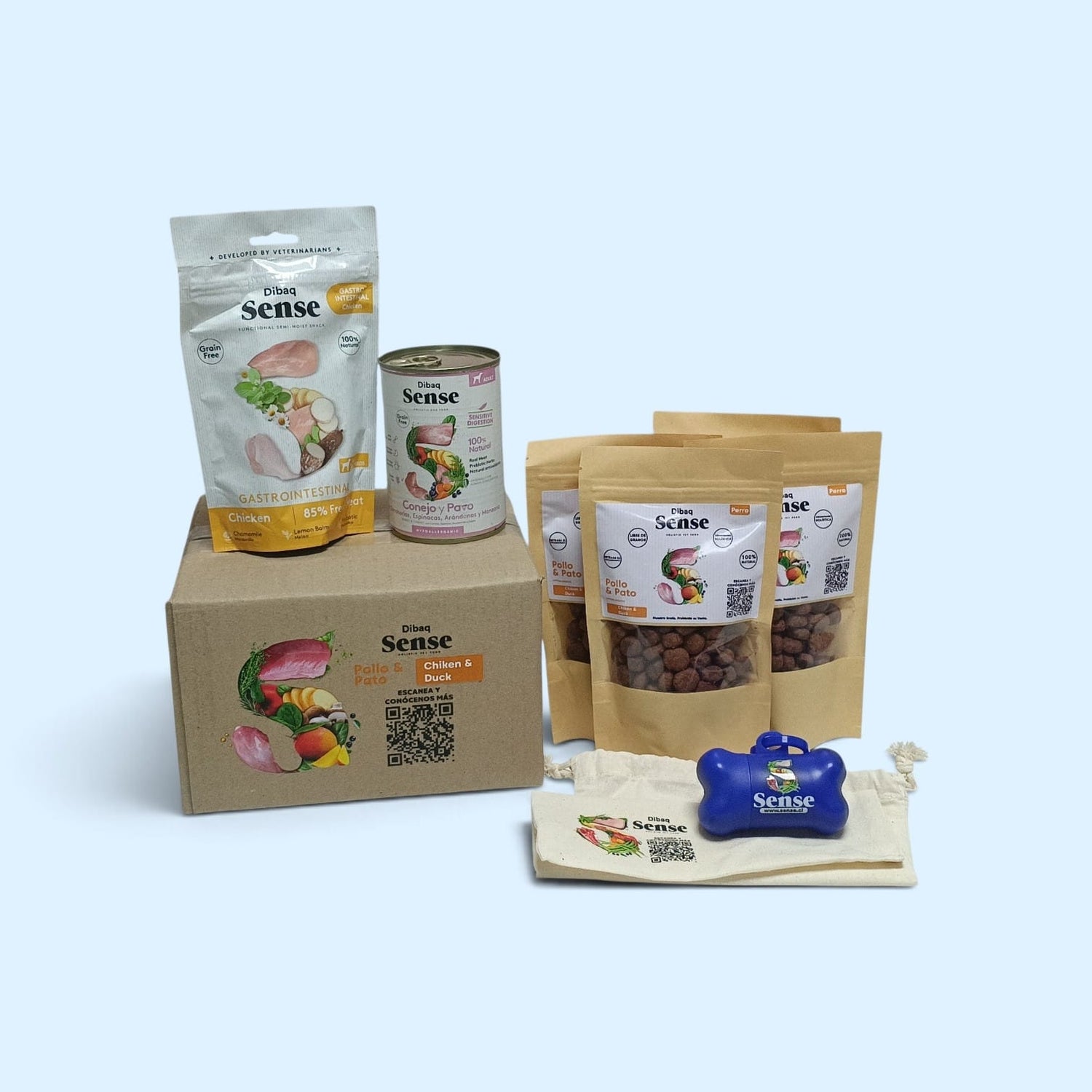 Try Pack Sense Dog Chicken & Duck