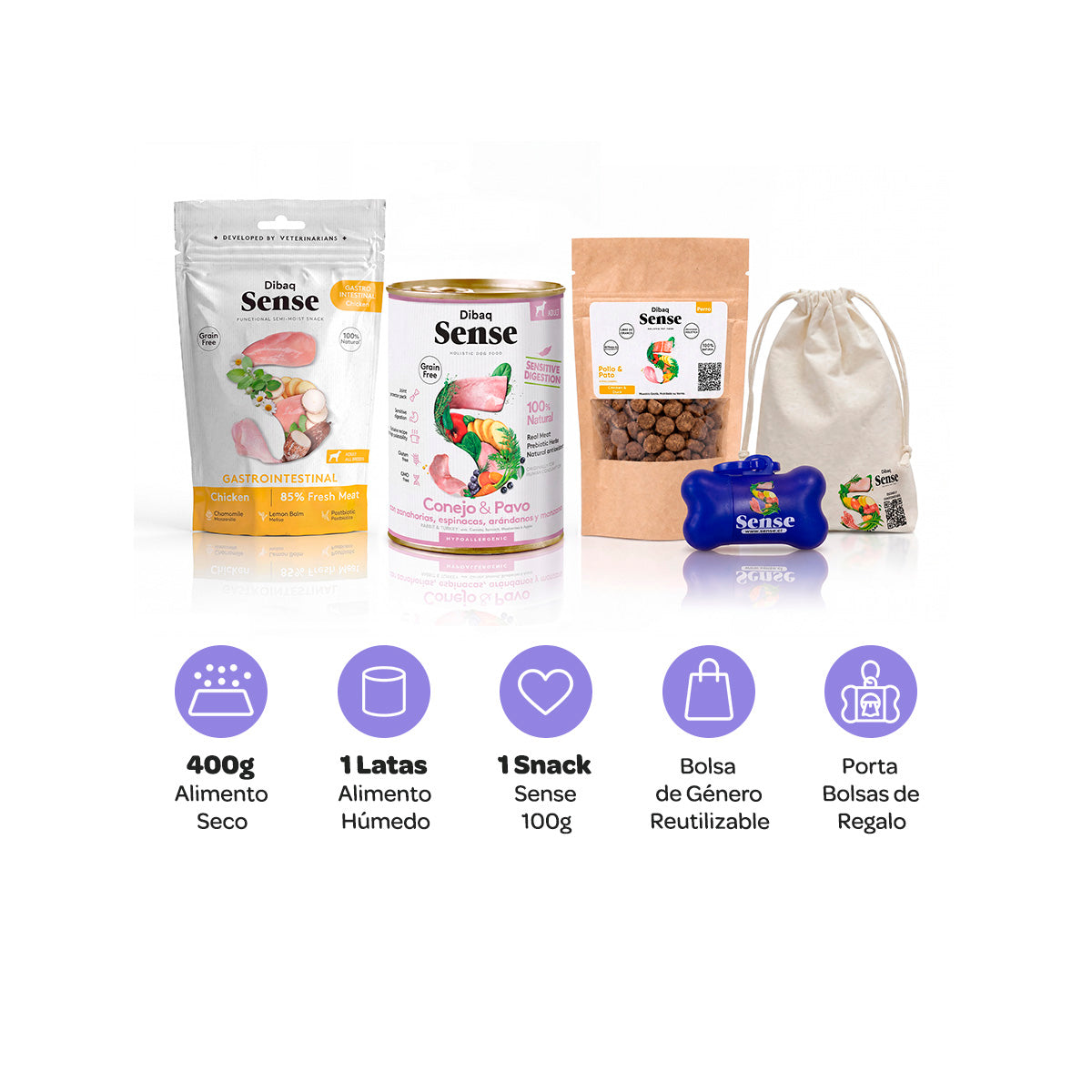 Try Pack Sense Dog Chicken & Duck