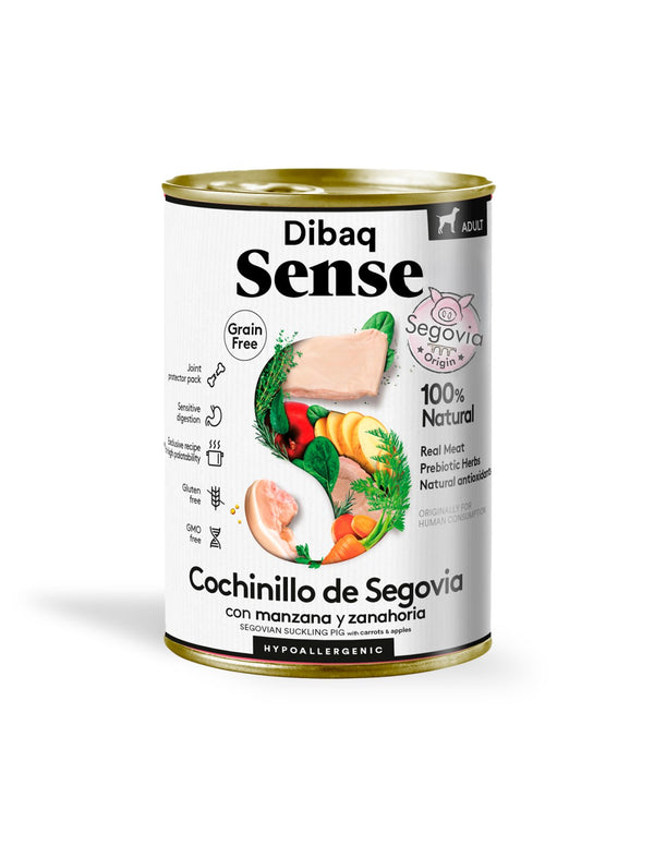 Alimento Húmedo para Perro Adulto Dibaq Sense Cochinillo 380g