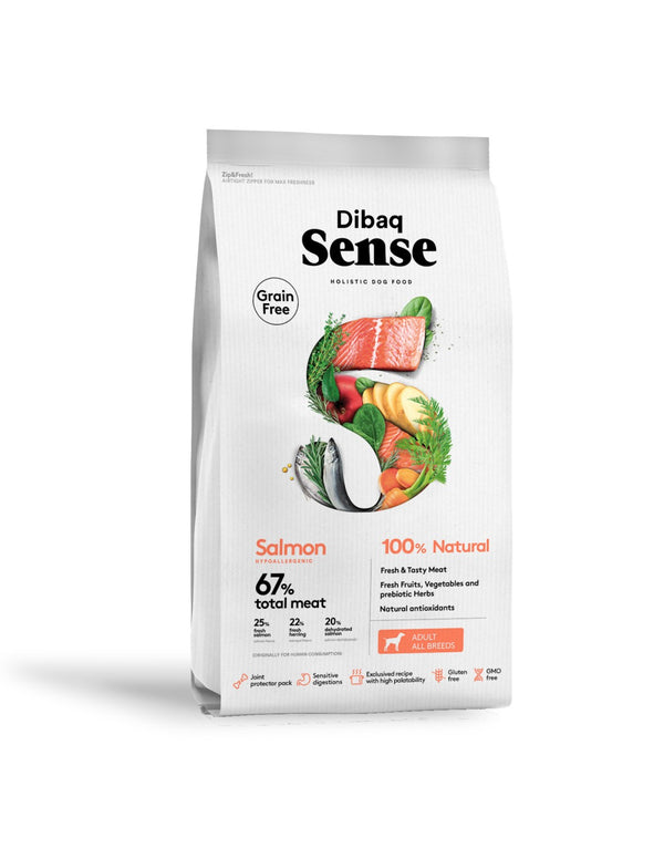 Alimento para Perro Adulto Dibaq Sense Salmón