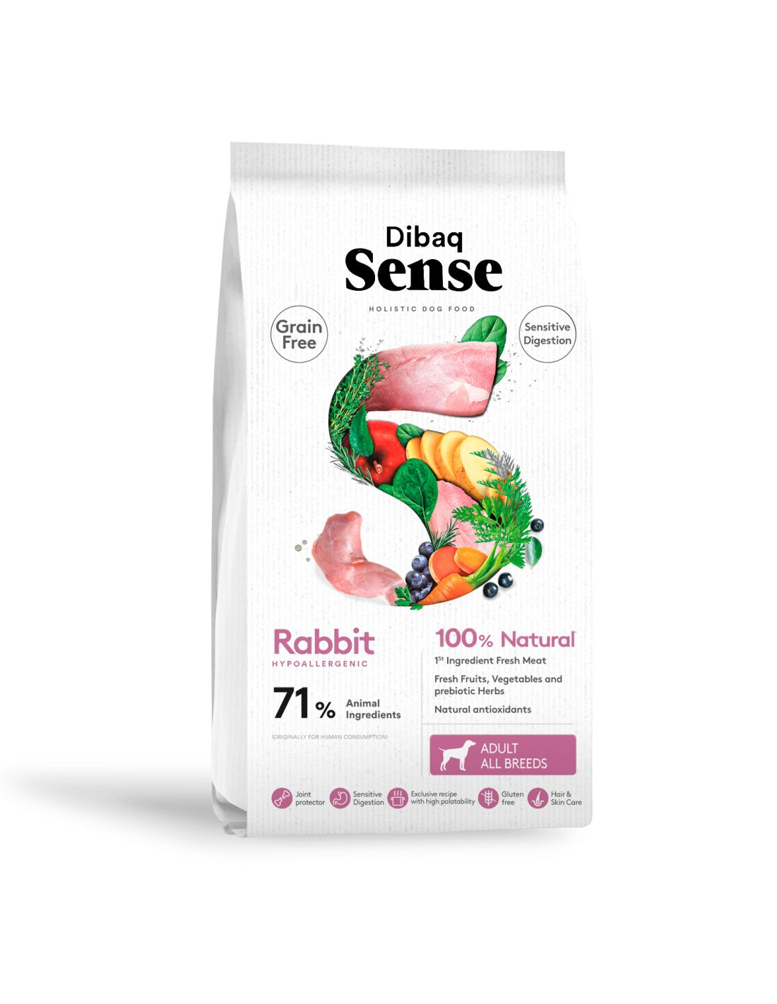 Alimento para Perro Adulto Dibaq Sense Conejo