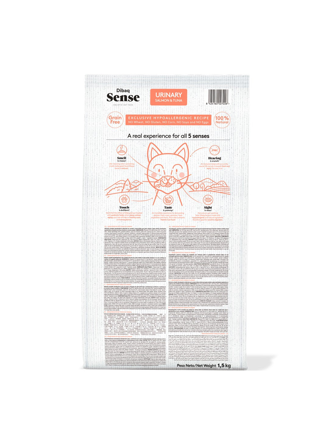 Alimento para Gato Dibaq Sense Urinary Salmón y Atún
