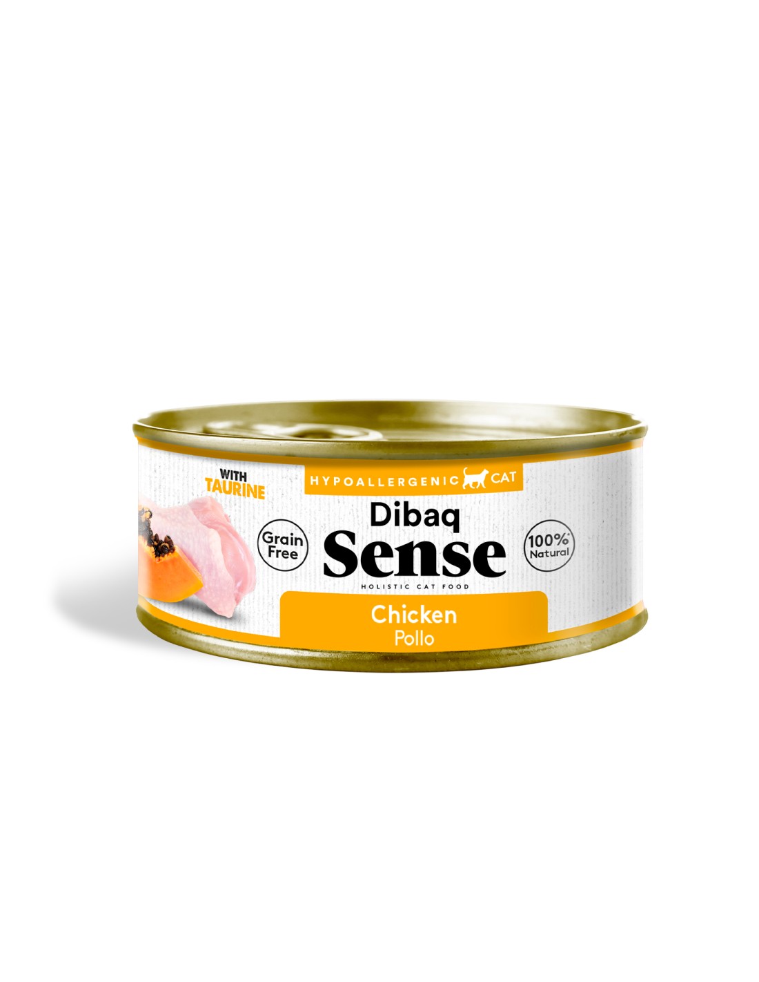 Alimento Húmedo para Gato Adulto Dibaq Sense Pollo 70g
