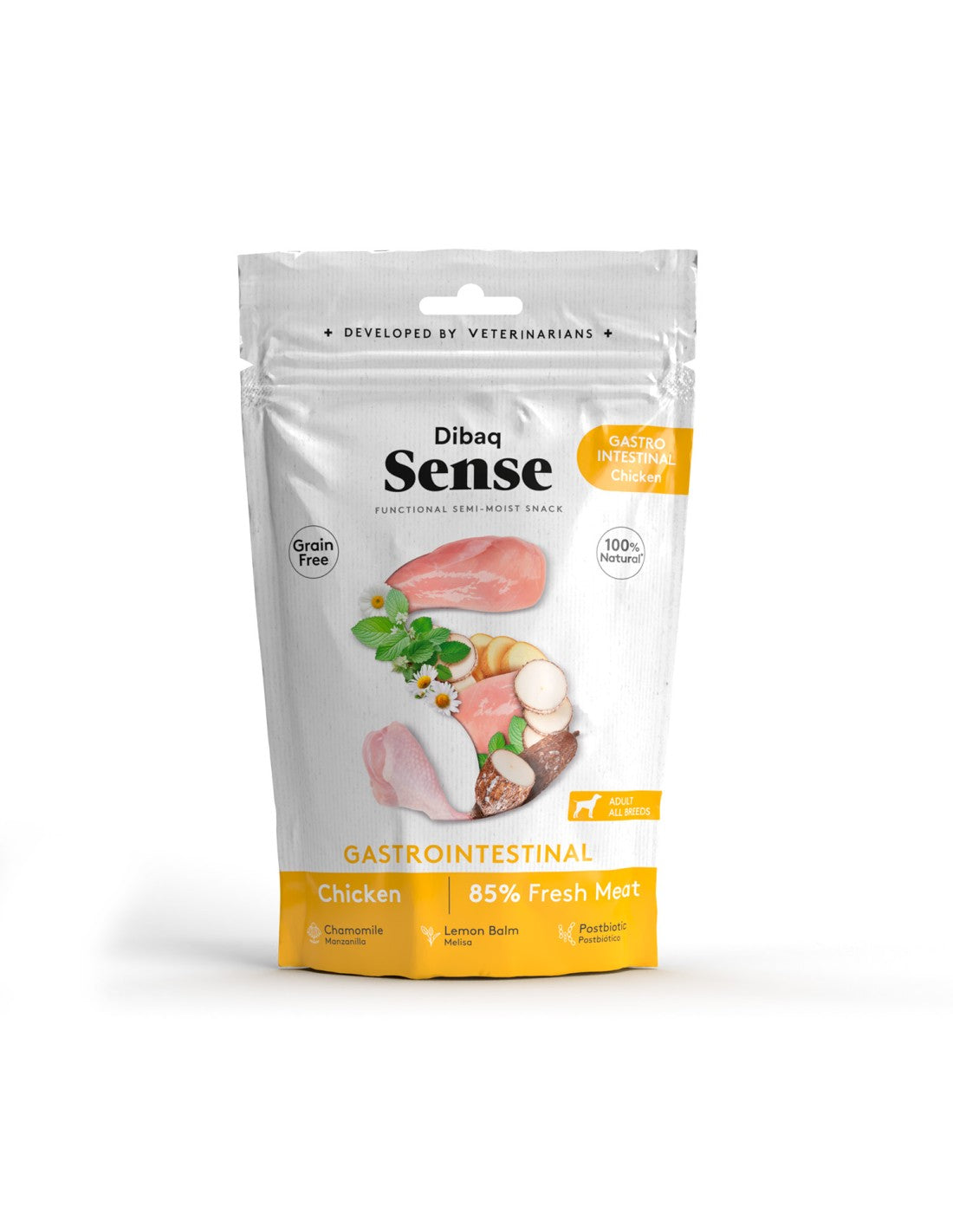Snack Funcional para Perros Dibaq Sense Gastrointestinal de Pollo